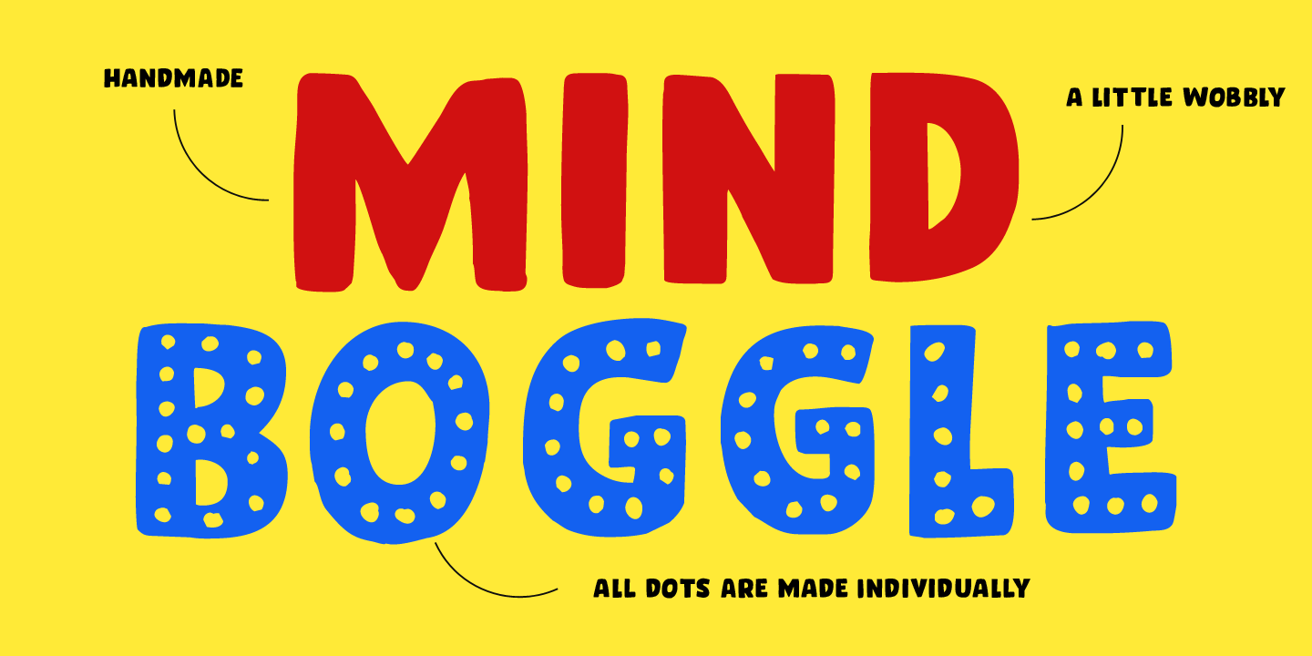 フォント Mind Boggle
